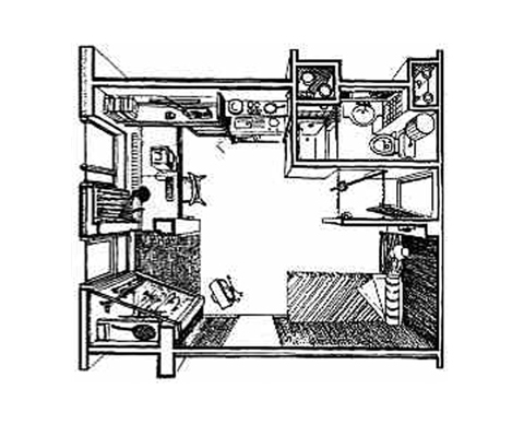 plan appartement étudiants
